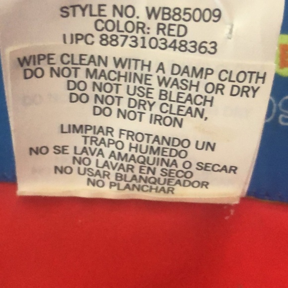 Wippette NWT size 2T Fireman Slicker/red with black interior/snap down front - Picture 11 of 14